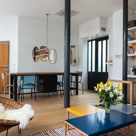 Apartment Fabulous Design Loft - High Marais/republique *