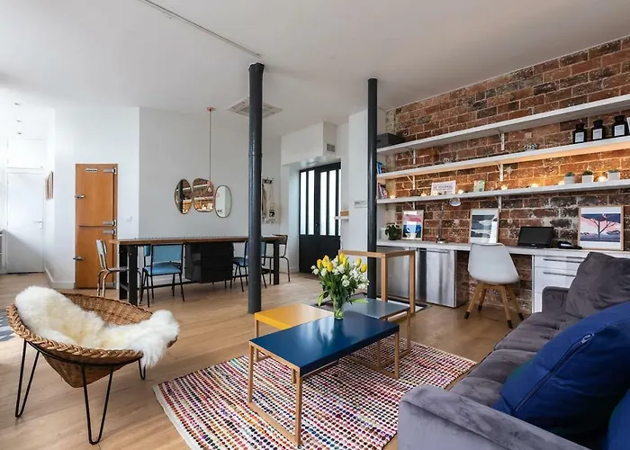 Fabulous Design Loft - High Marais/republique Apartman *