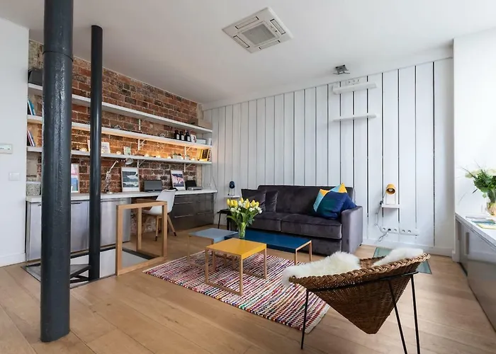 Apartment Fabulous Design Loft - High Marais/republique *