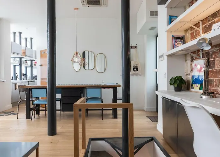 Fabulous Design Loft - High Marais/republique * 파리