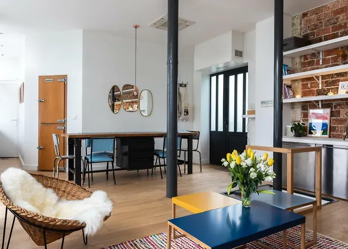 Apartment Fabulous Design Loft - High Marais/republique *