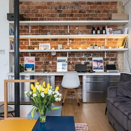 Fabulous Design Loft - High Marais/republique Paříž
