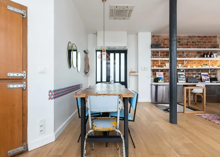 Апартаменты Fabulous Design Loft - High Marais/republique Париж
